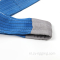 8t polyester platte singelsheffende lading sling